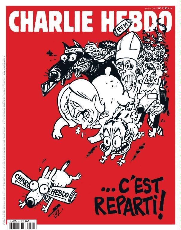 Charlie Hebdo aux côtés du pape B-mD9Y3WoAA9PwY