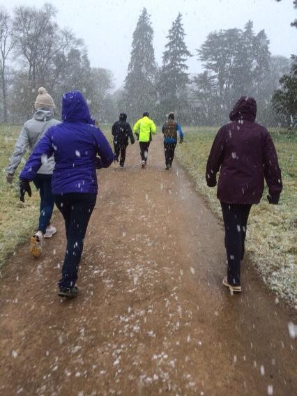 JoDWalkactive's tweet photo. @WalkActive Walk Fit in the snow @Wes tonbirtArb. Great session &amp; great clients.... http://t.co/Cj6kFW2jqx