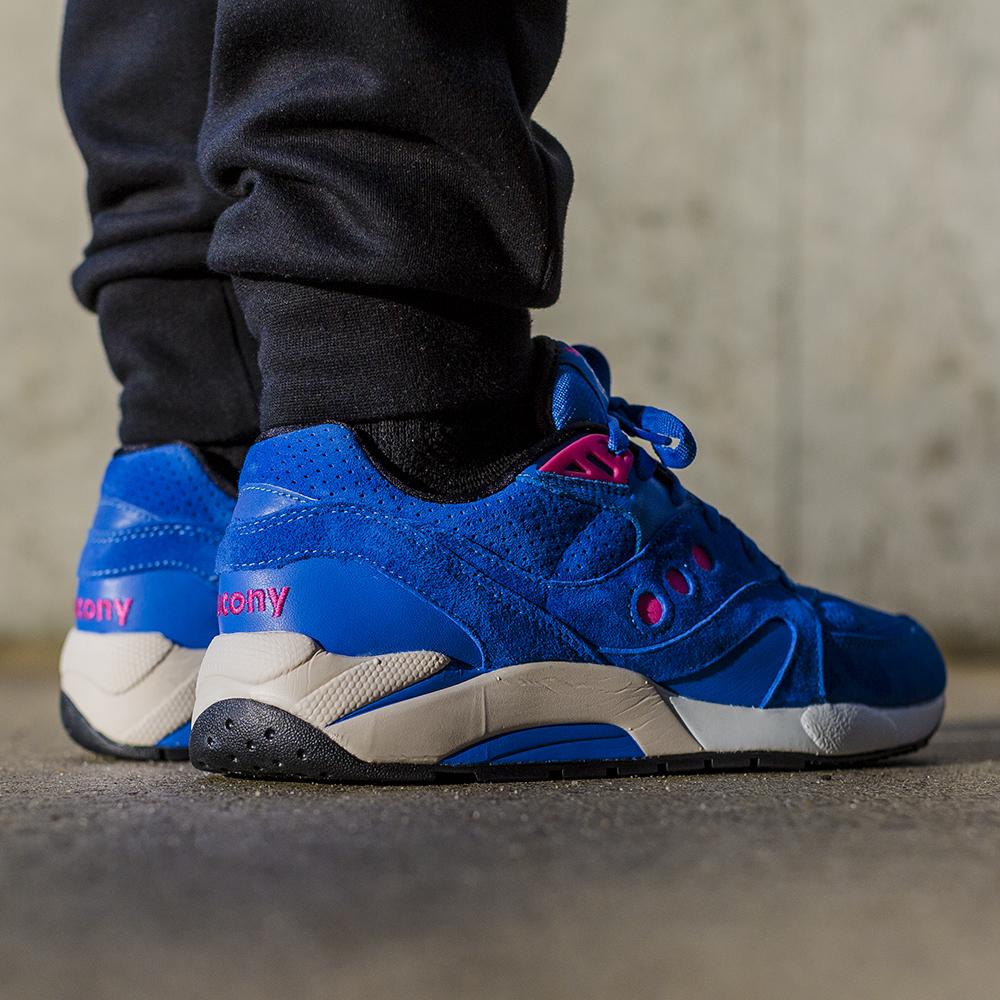 SauconyOrigs's tweet photo. The #G9MasterControl 'Bright Blue' Premium is available now at select retailers. #SauconyOriginals http://t.co/70jCPJpsAW