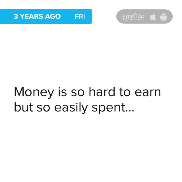 emsie2133's tweet image. Exactly 3 years ago today! via @timehop well aware of this now! #skint #poorperson #goodtimes timehop.com/c/fs:101513310…