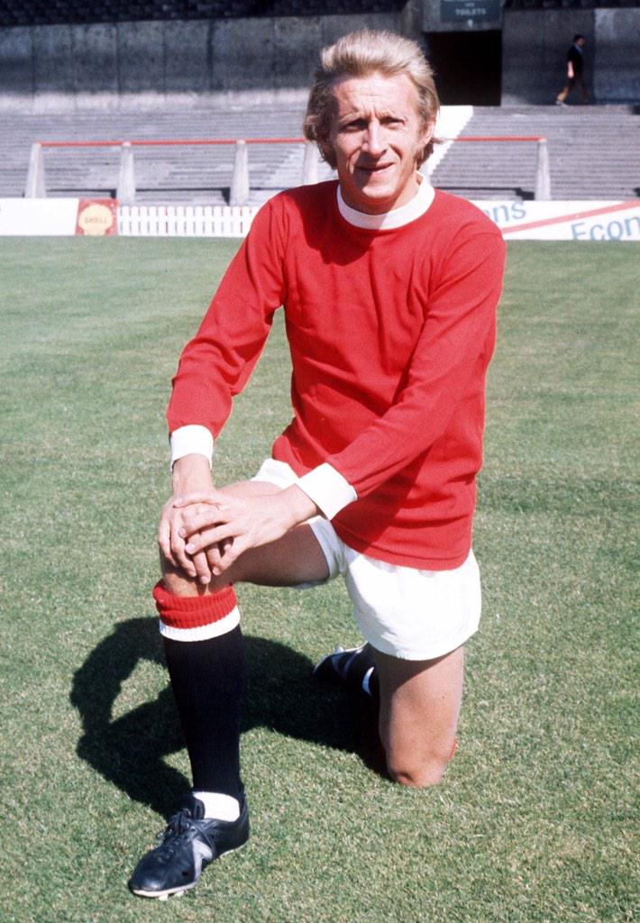Happy 75th birthday, Denis Law. King of the Stretford End. 