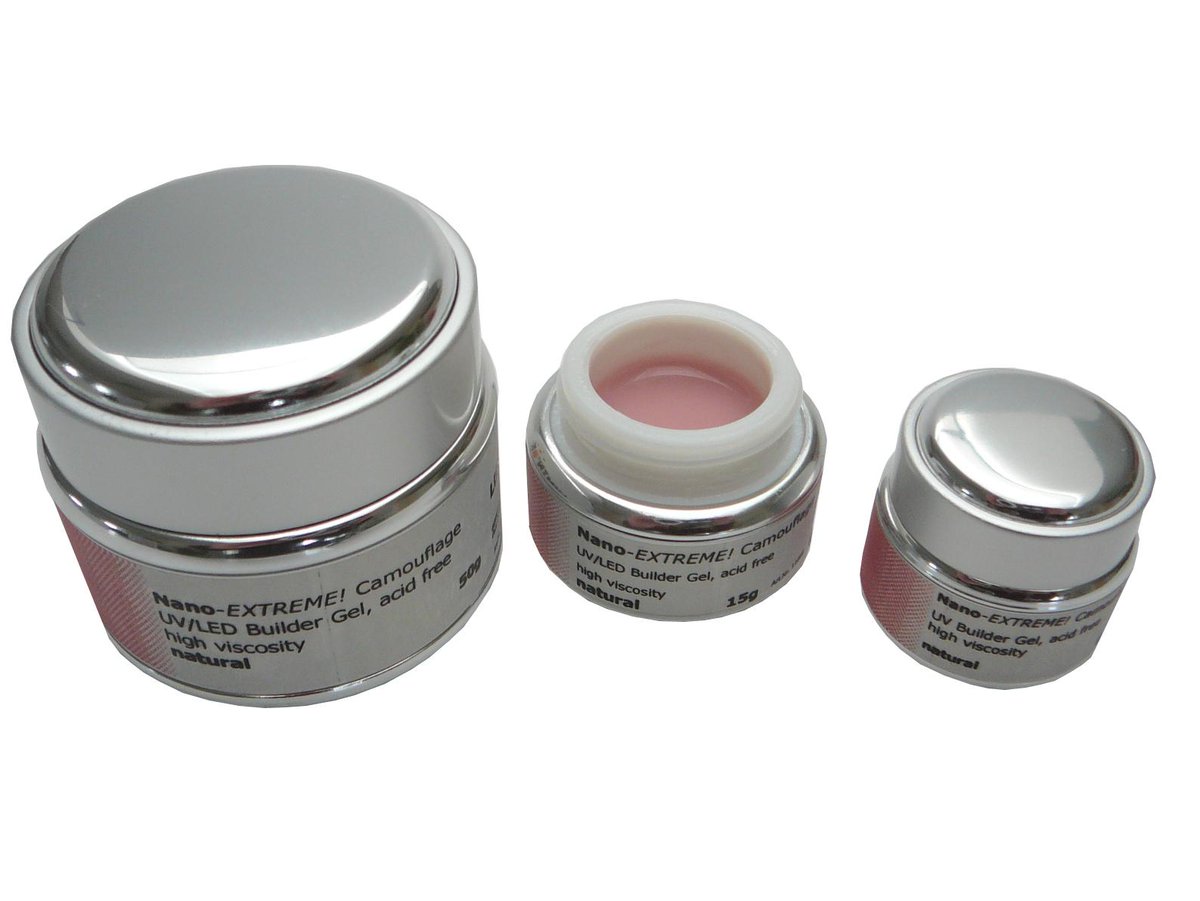 ES IST DA!!! NEU!!! 
Unser neues NANO-EXTREME! Camouflage natural.
Härtet unter LED/UV.