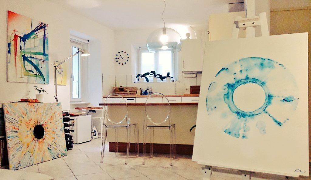 studiodapuzzo's tweet photo. Good morning from my ateiler #art #ateiler @AnaDApuzzo http://t.co/FQKd1ukYaV