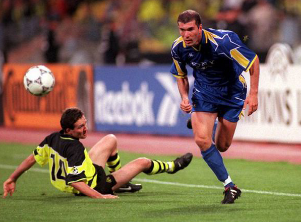 Image result for zidane vs dortmund 1997