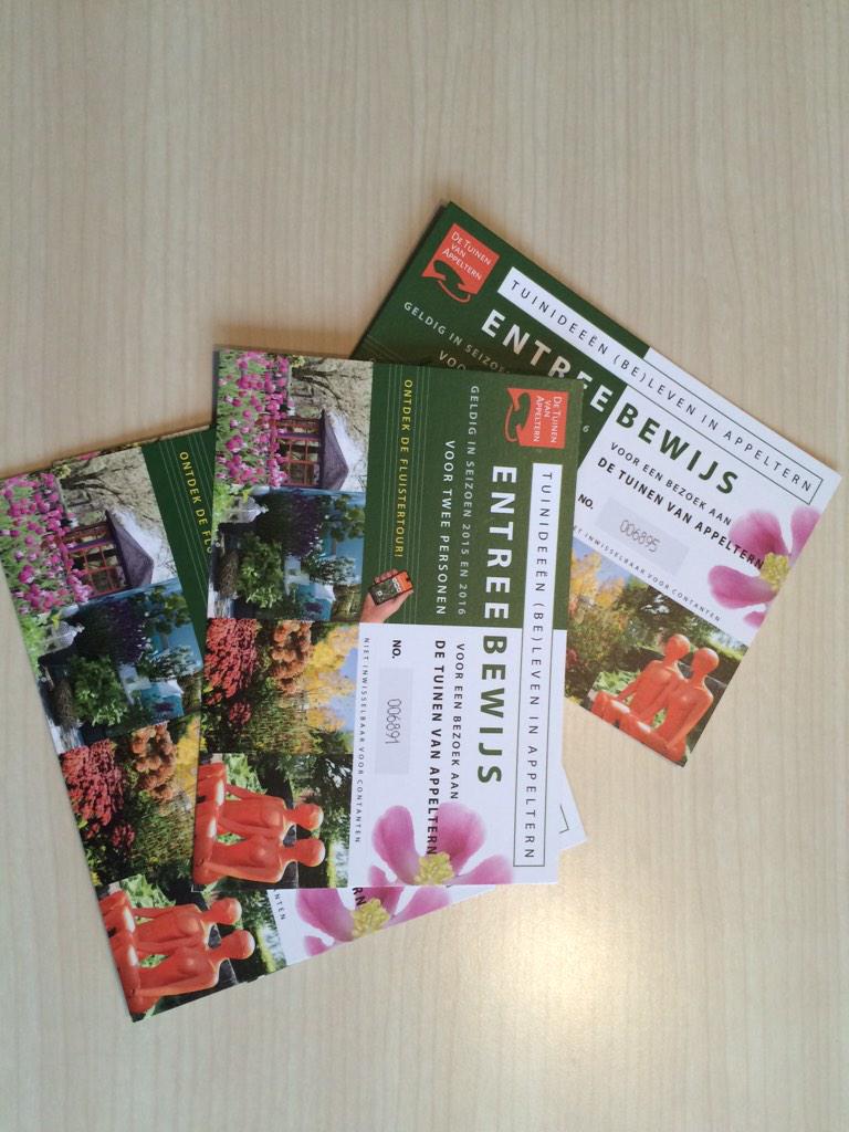 Met wie zou jij naar de Tuinen van Appeltern willen gaan? Faunavilla geeft 5 x 2 vrijkaarten weg. Retweet en win!