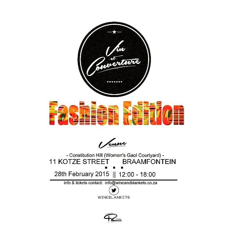 KhutsoTheledi's tweet photo. Nothing beats good wine, food, music &amp; #Fashion 28th FEB Join me #MC cc @wineandblankets @party42nite @gracegithakwa http://t.co/hQMPL431FH