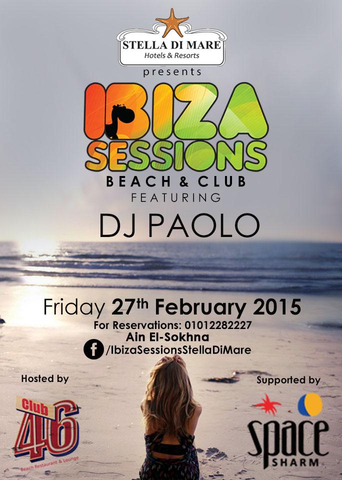 _IbizaSessions's tweet photo. We've got DJ Paolo in the house this coming Friday, make sure you all come down! @StellaDiMareEG  @Space_Sharm http://t.co/FBWbORGeF3