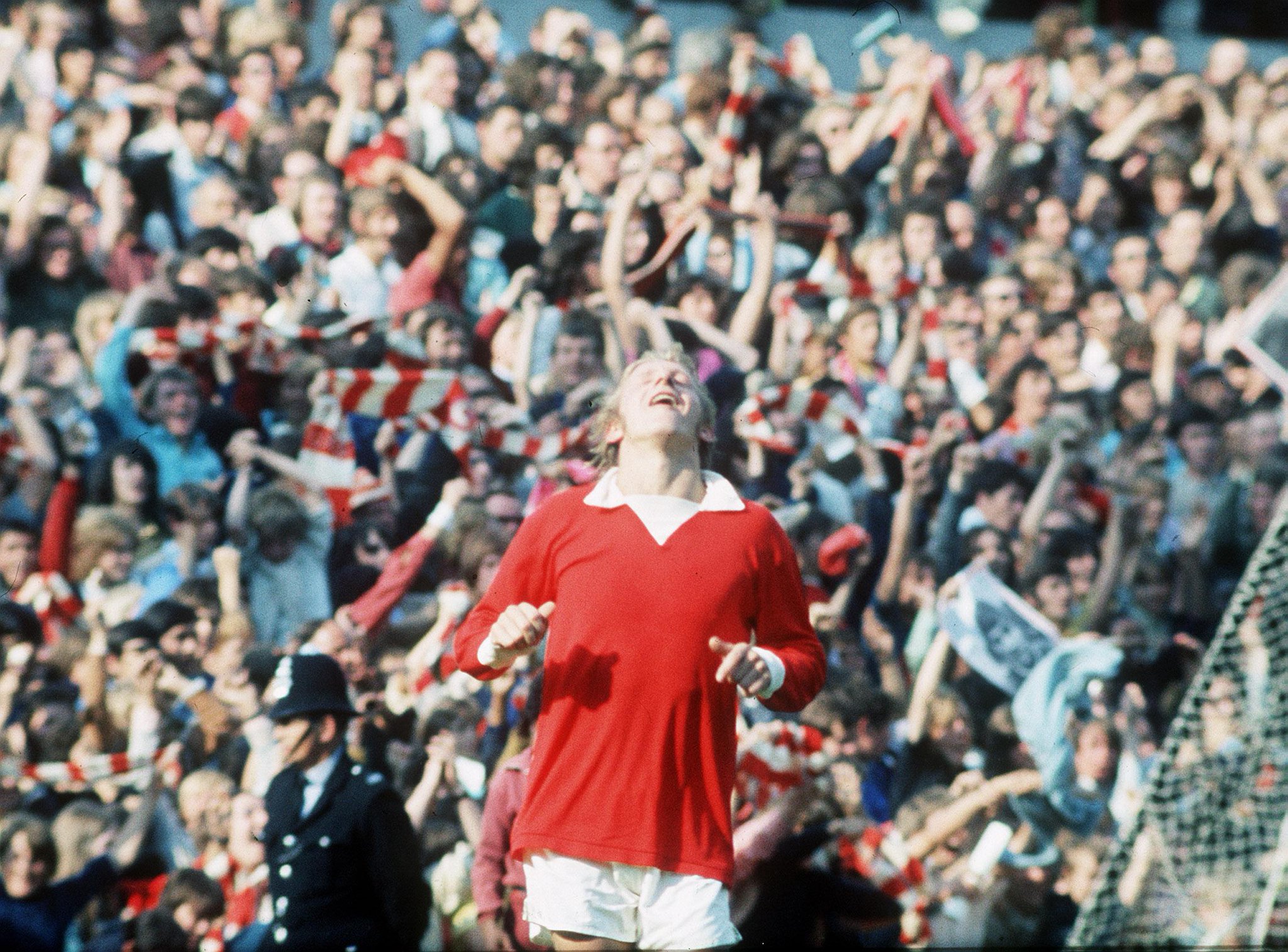 Happy 75th birthday to Manchester United\s original \King\, Denis Law 