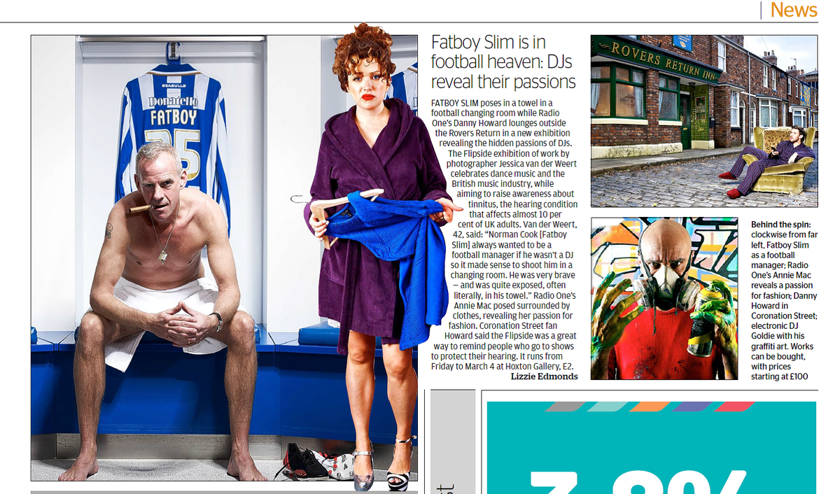 FlipSide- the amazing photography by <a href="/JVDWStudio/">Jessica van der Weert</a> opens to public 27 Feb <a href="/HoxtonGallery/">Hoxton Gallery</a> check it in <a href="/standardnews/">Standard News</a>