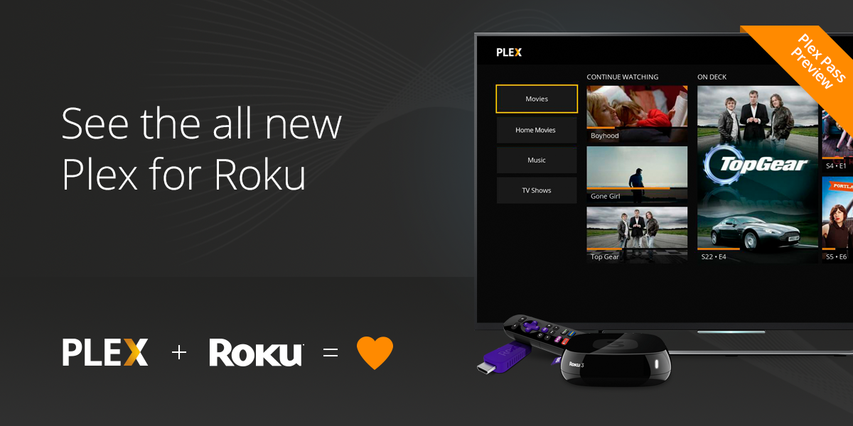 Plex Screen Roku Plex On Roku Stick