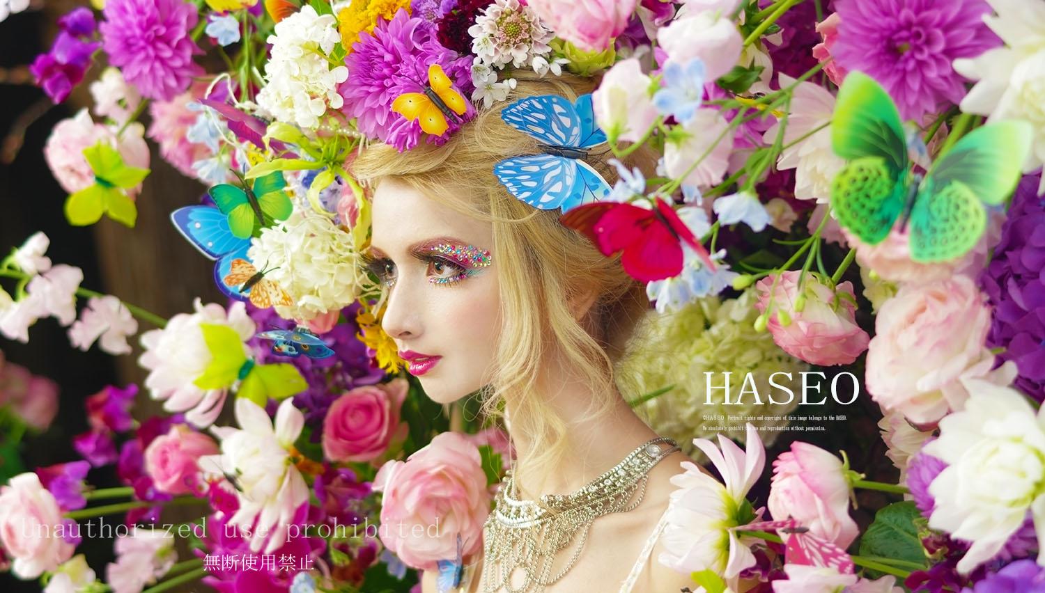 Haseo 闇の王 モデルはケシア姫 ヘアーメイクは 関るバーグ 花は 則武さんです Http T Co Yd3dn6hp1h