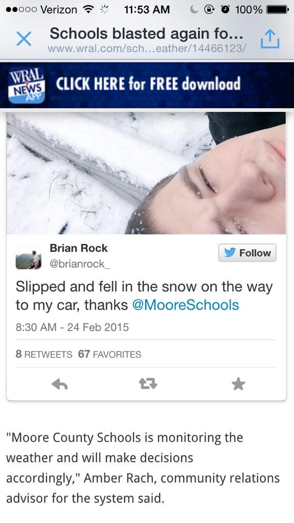 Olivia_leighh_'s tweet photo. @brianrock_ made the online news 😂😂 http://t.co/SDKD0Tn9JF