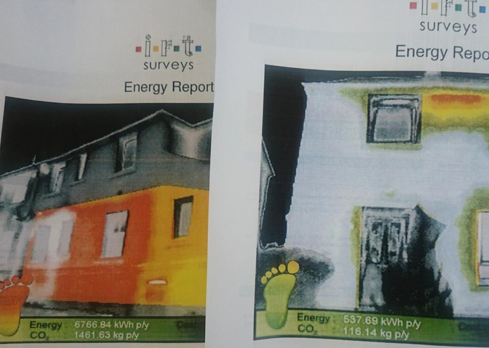 SolarCitiesScot's tweet image. Wonder if other teams in @BigEnergyRace would be interested to see this? Heat loss through walls can easily &amp;gt;40%