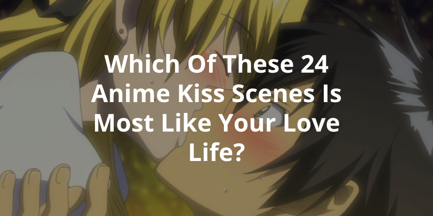 Anime Kiss Scenes List