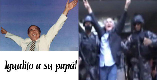 RoqueValero's tweet photo. Ja ja ja ja "@lubrio: ¡IGUALITO A SU PAPÁ! #Ledezma http://t.co/knlL5dqud0"