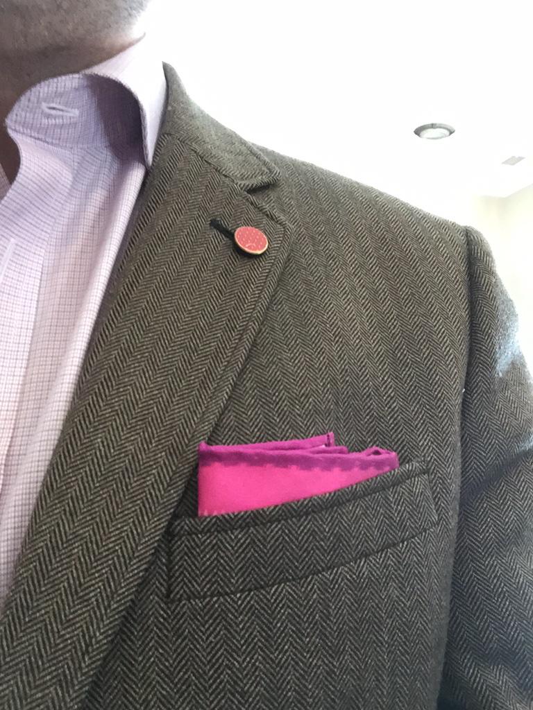 Ahh, a little #pocketsquare #style Tuesday