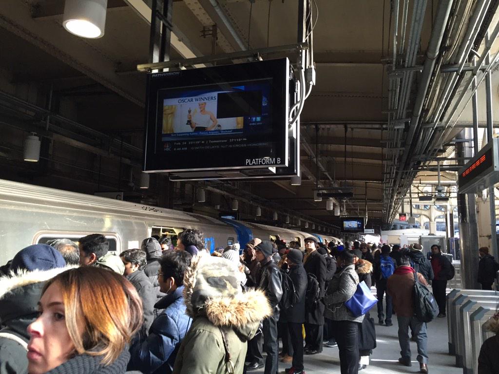 DisneyDad611's tweet image. @PATHTrain no announcements being made at Newark Penn