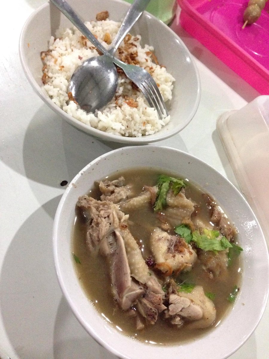 Angga Oke On Twitter Dinner At Sop Ayam Pak Min Klaten