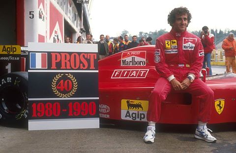 Happy birthday, alain prost! The french completes 60 years today 