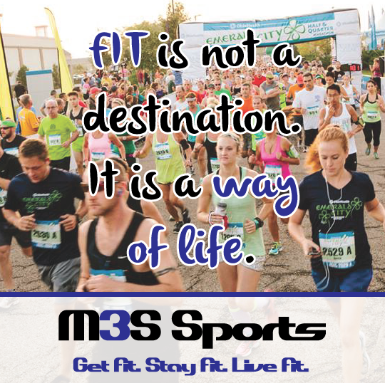 M3SSports's tweet image. FIT is not a destination. It is a WAY OF LIFE. #M3SSports #LiveFit #6Run4