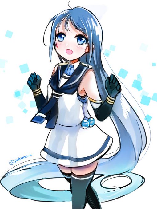 #艦これ版深夜の真剣お絵描き60分一本勝負 五月雨ちゃんんん 