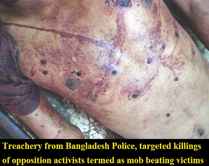 BNP4D's tweet photo. #BangladeshPolice on killing spree,lying about the cause of death. @hrw @amnesty @UNrightswire http://t.co/K9GjrtrIrl http://t.co/DUVac5MNVL
