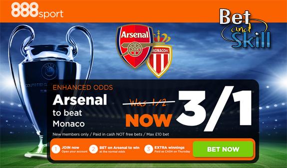 Price boost at 888sport