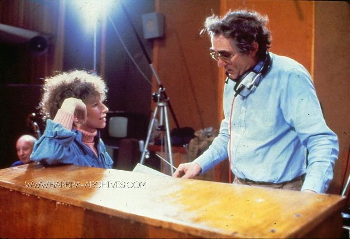 Happy Birthday, Michel Legrand!  (Barbra & Michel working together on YENTL) Thanks for all the beautiful music! 