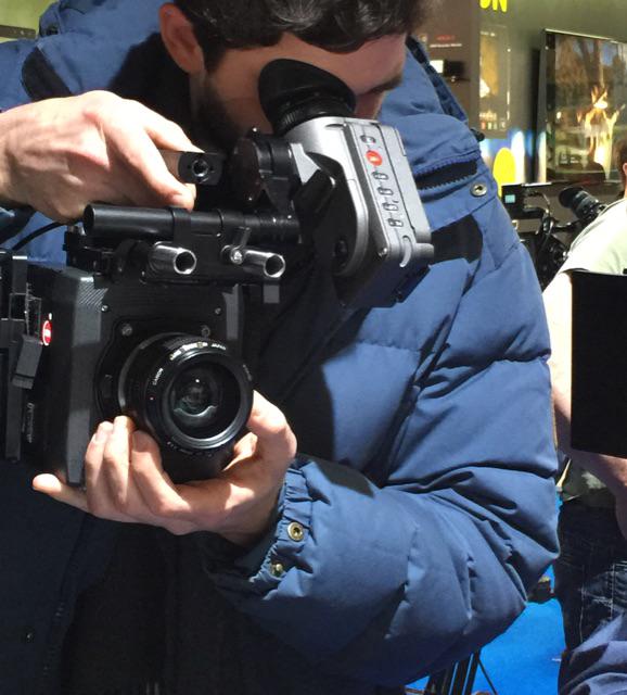 The original ARRI #ALEXAmini prototype at <a href="/BVExpo/">BVExpo</a> in London today, tomorrow and Thursday #bve15 #bvewin