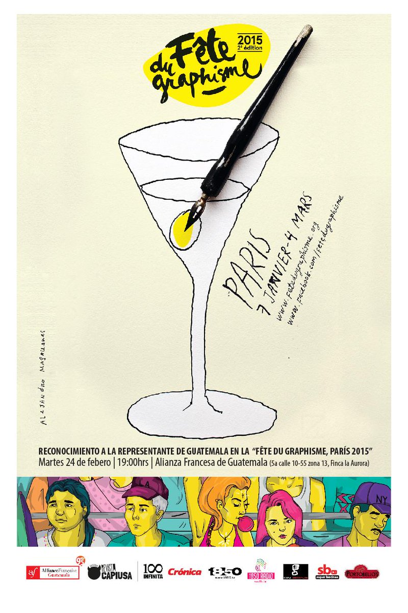 RevistaCAPIUSA's tweet photo. Una buena oportunidad para compartir e intercambiar ideas con grandes exponentes del diseño gráfico. Entrada libre. http://t.co/K5VtMi11Un