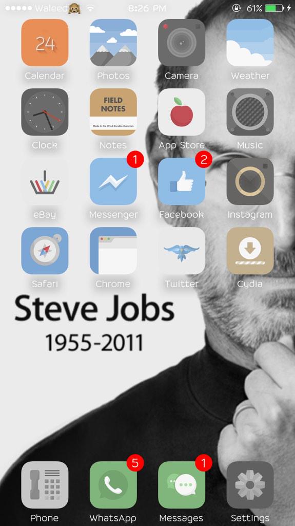 Happy Birthday Steve Jobs Thankyou for the Magical Revolution as iPhone :) 