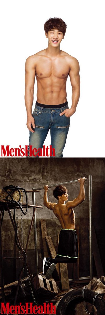 allkpop's tweet photo. B2ST's Kikwang and his beautiful abs make the cover of 'Men's Health'
http://t.co/1l6UgaQpQP http://t.co/grtapmaR0V