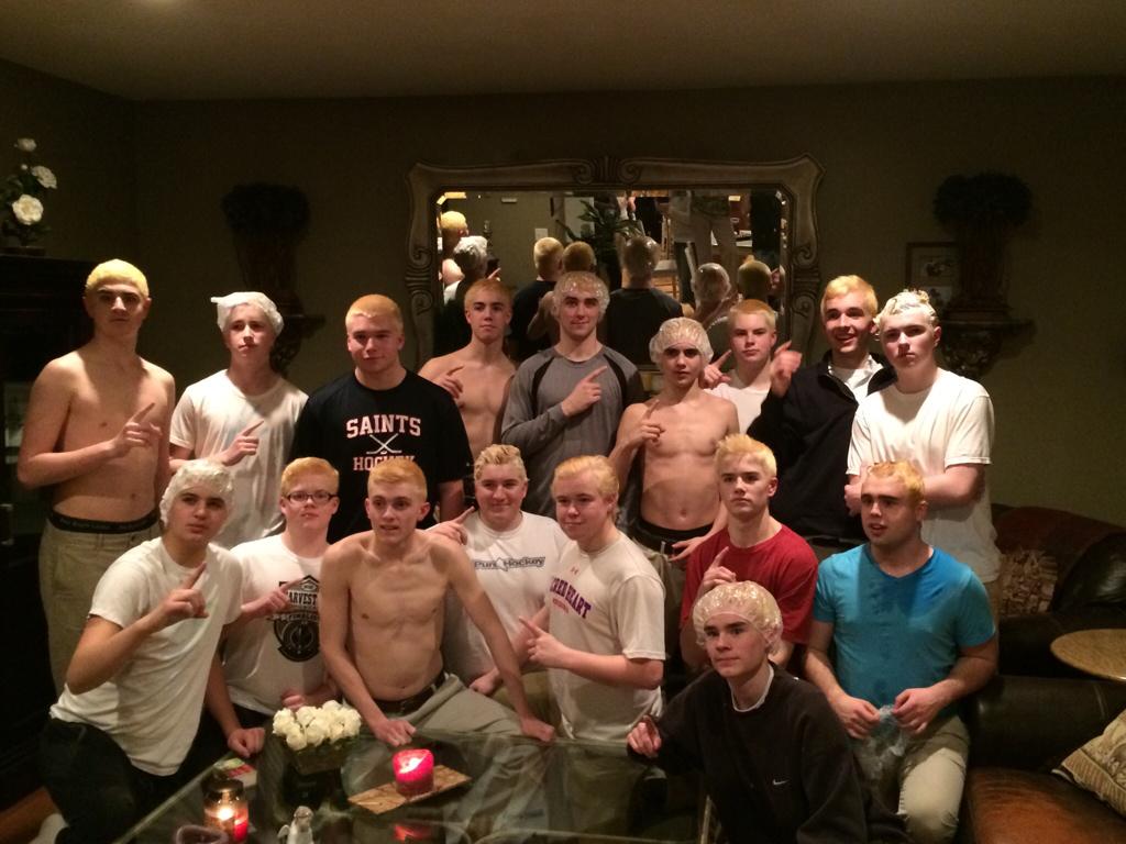 Sacred Heart Hockey On Twitter Boys Ready With Their Bleached