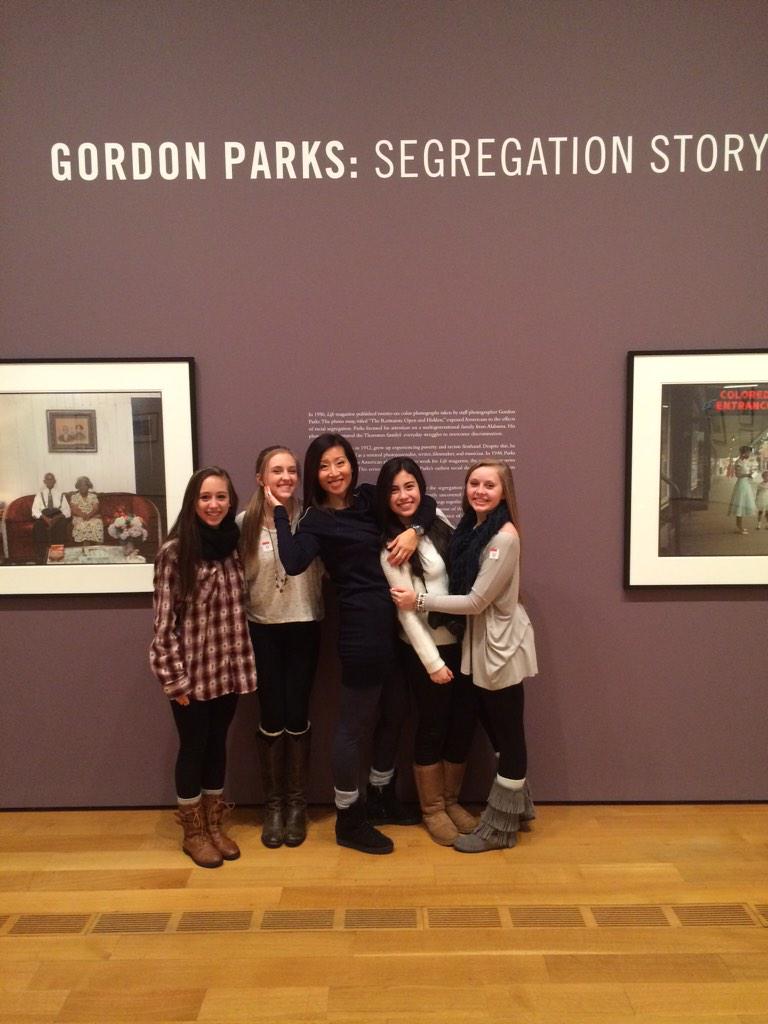 lauren_dunmire's tweet photo. We love the Gordon Parks exhibit for Black History Month @JCHSPrincipal http://t.co/phlu8zUyar