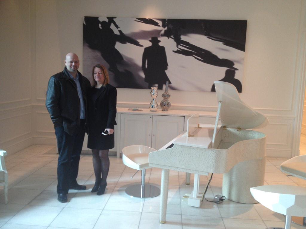 DWDESIGN11's tweet image. Just on site with the Gorgeous Janice Schier @TrumpToronto @TrumpTO with Stunning Views from the Sky Lobby