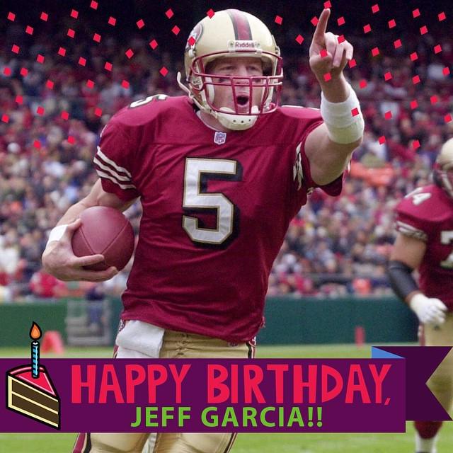 Happy 45th Birthday to 4-time Pro Bowler Jeff Garcia! by nfl  