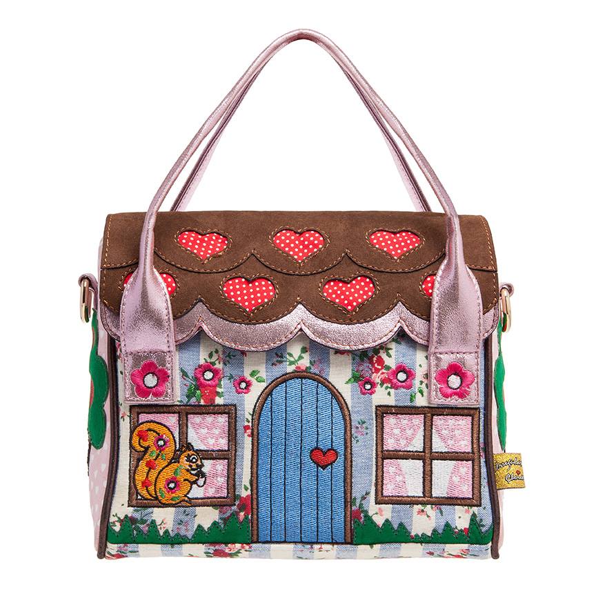 Buy deAO 2-in-1 Dollhouse Handbag Carry Case Play Set with Mini Custom  Doll, Bedroom and 50 Accessories Included Online at desertcartINDIA