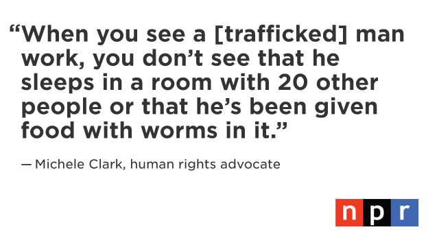 Researchers interviewed more than 1,000 men, women, children trafficked in SE Asia. n.pr/1vwkbIQ