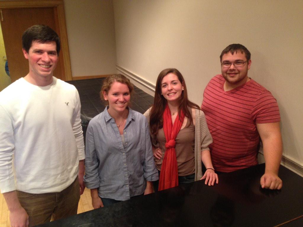UTCChattSingers's tweet photo. Say HELLO to this semesters section leaders! Congratulations! Spring 15' off to a wonderful start! http://t.co/XGoLdCphYz