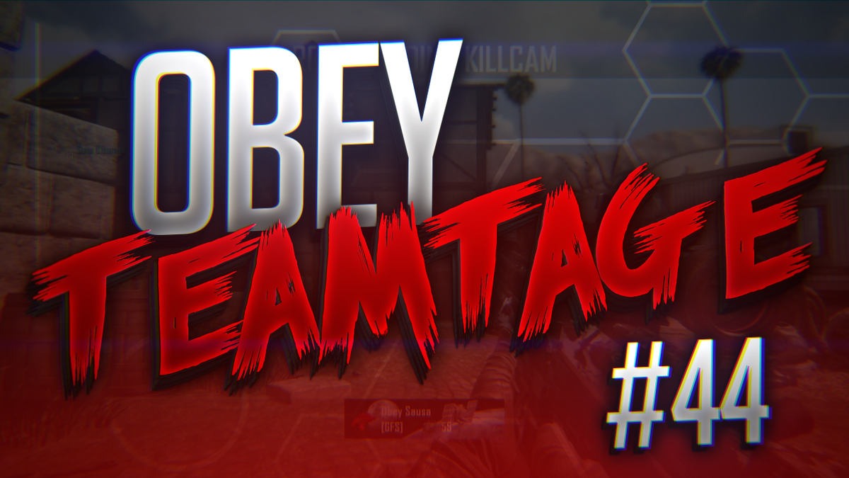ObeyAlliance's tweet image. 150 RETWEETS and our Teamtage goes PUBLIC!!