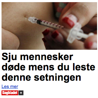 MikeTJohansen's tweet photo. Oi shit sorry. Men dagbladet burde ta litt av skylden, de burde aldri ha skrevet setningen i utgangspunktet. http://t.co/wtULDM8tWF