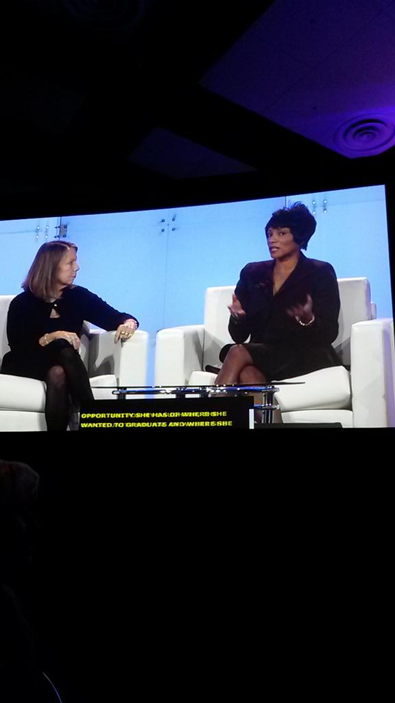 mineamoore's tweet photo. @Intel Chief Diversity Offc @rozhudnell discussing the gender gap in #SiliconValley &amp; repping the @WomenAtIntel well! http://t.co/SdabNU1dLh