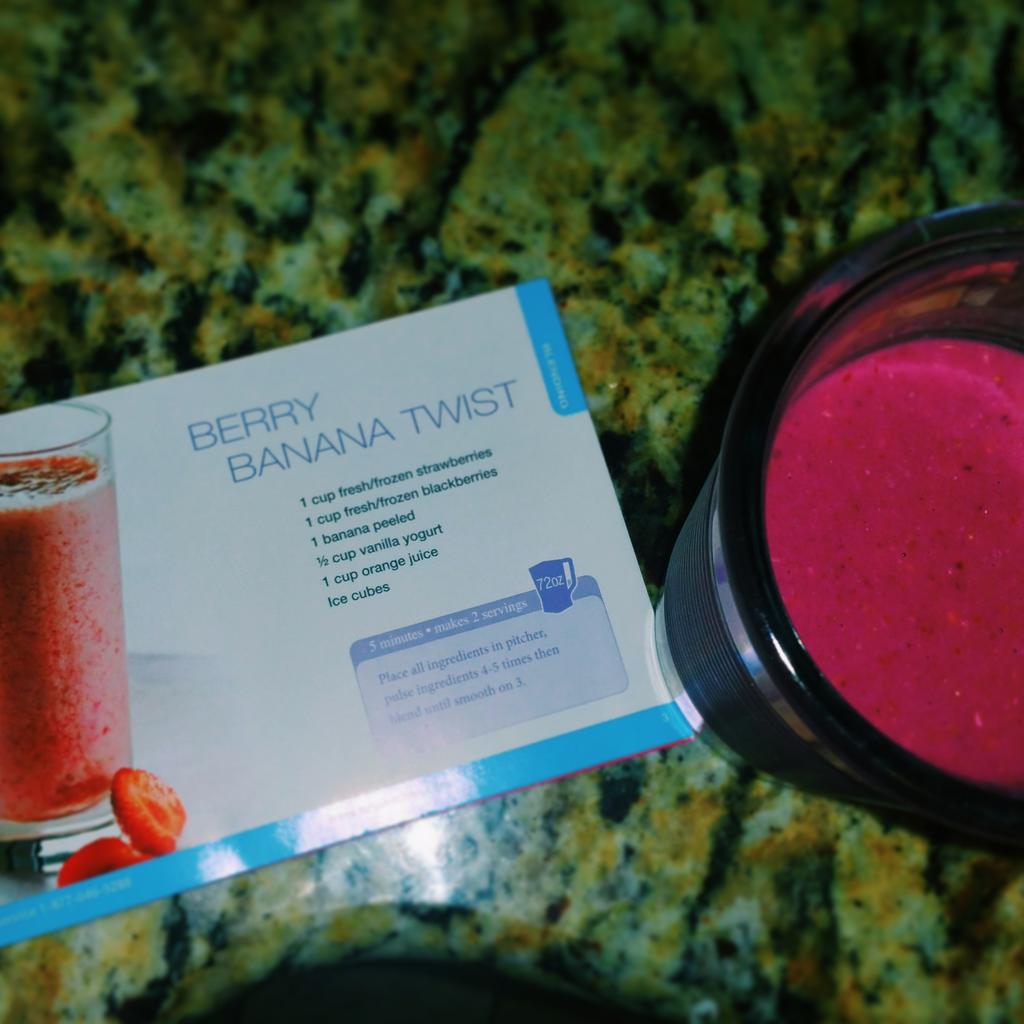 beatrixbelleaux's tweet image. BERRY BANANA TWIST 🍌 #NINJA #ProfessionalBlender