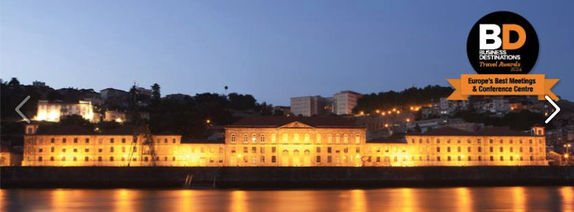 Alfândega Nova do Porto “2014 Best Meetings &amp; Conference Centre in Europe” by BD Magazine - Where else could we meet?