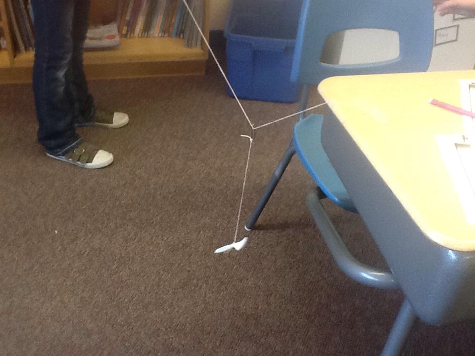 abd4mb's tweet image. Experimenting with movable pulleys #gr4science #lrsd68 #abed