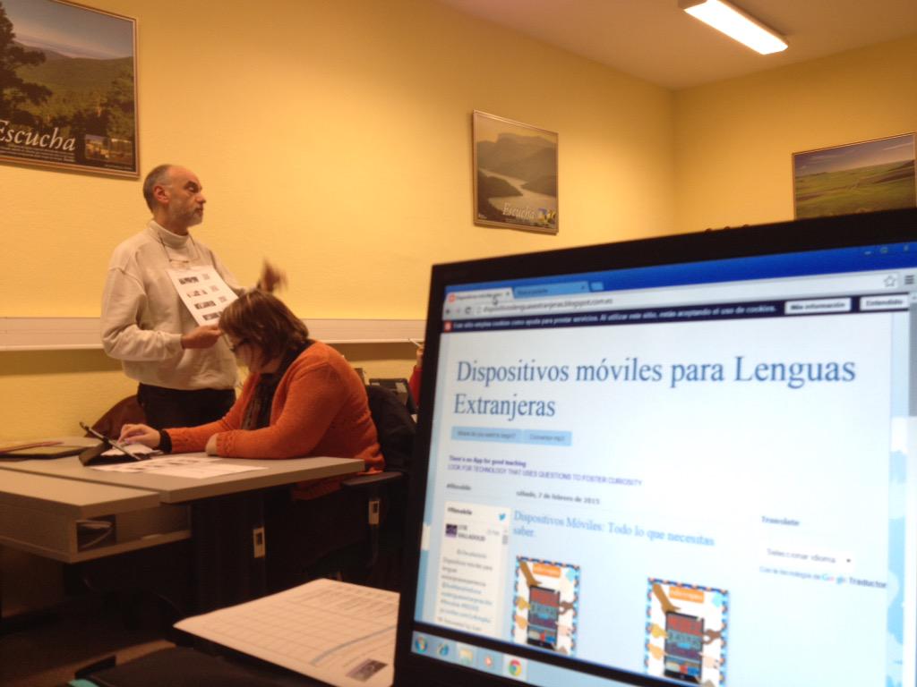 cfievalladolid's tweet image. Dispositivos móviles desde área lenguas extranjeras&quot; …voslenguasextranjeras.blogspot.com.es/?m=0 #fltmobile Compartiendo experiencias aula