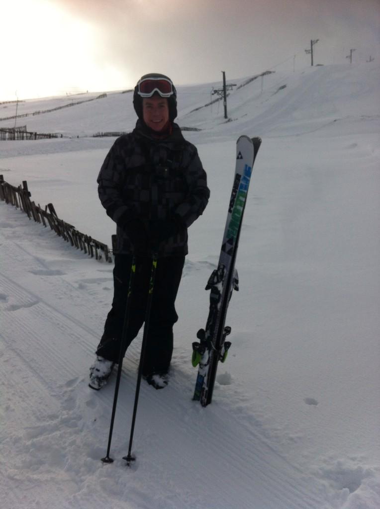 After 2 attempts finally got past tomintoul! Worth it although windy!!