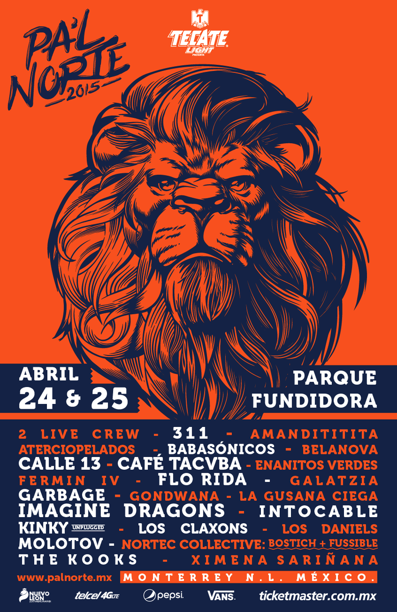 Multi_Viral's tweet photo. Calle 13 formará parte del Festival Pa'l Norte de Monterrey,México! Más información en http://t.co/paYNy4gyZP http://t.co/z5cvHRjYWX