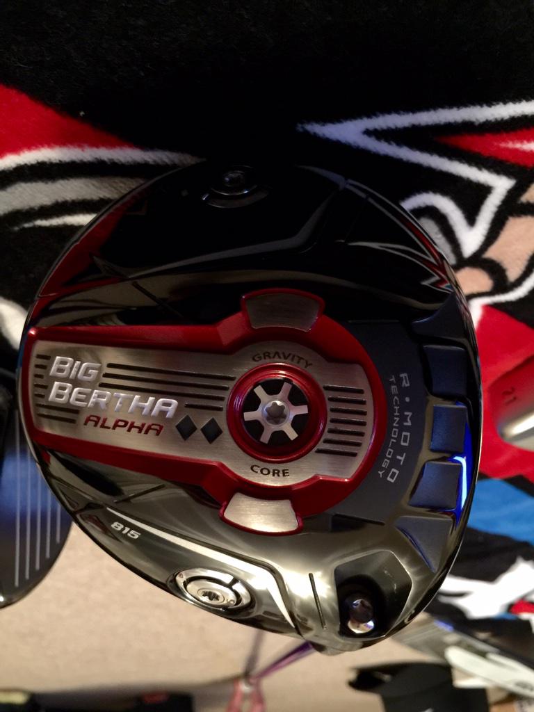 AlexBlownPGA's tweet photo. Cant wait to get these in play for 2015 - thank you to @CallawayGolfEU and @Callaway_James #OutrageousSpeed http://t.co/hW713f8YCG