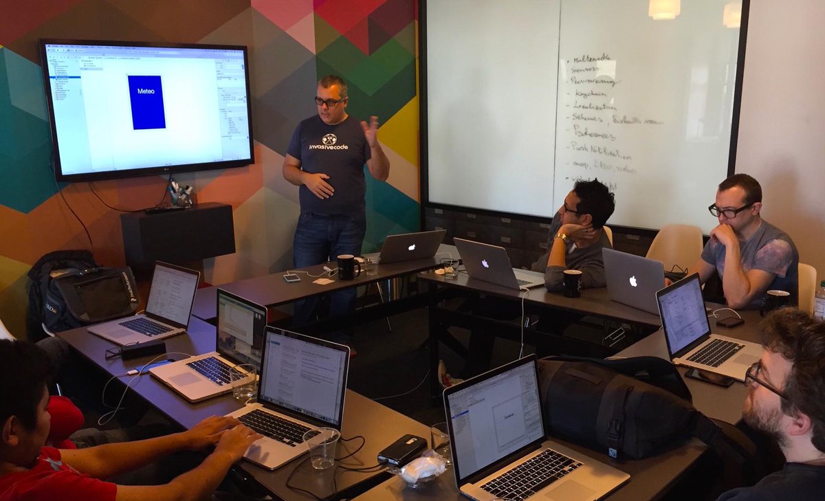 invasivecode's tweet image. Advanced iOS 8 Bootcamp 
March 23rd in California 
invasivecode.com #swift12 #iPhone6